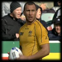 Australia v Italy Quade Cooper 